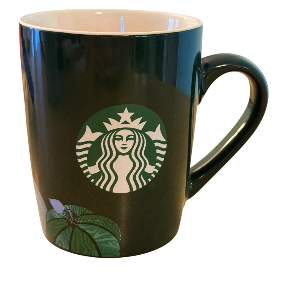 Starbuck Hello‎ Pumpkin Green Coffee Mug 10 oz 2021 edition Garden Harvest
